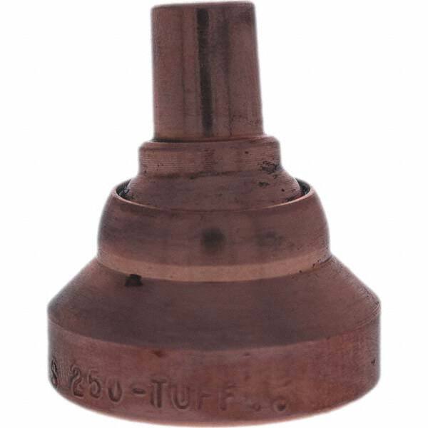 Tuffaloy - Spot Welder Tips For Use With: 5RW Cap Taper Electrode Holder Type: Swivel Tip - USA Tool & Supply