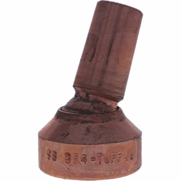 Tuffaloy - Spot Welder Tips For Use With: 5RW Electrode Holder Type: Swivel Tip - USA Tool & Supply