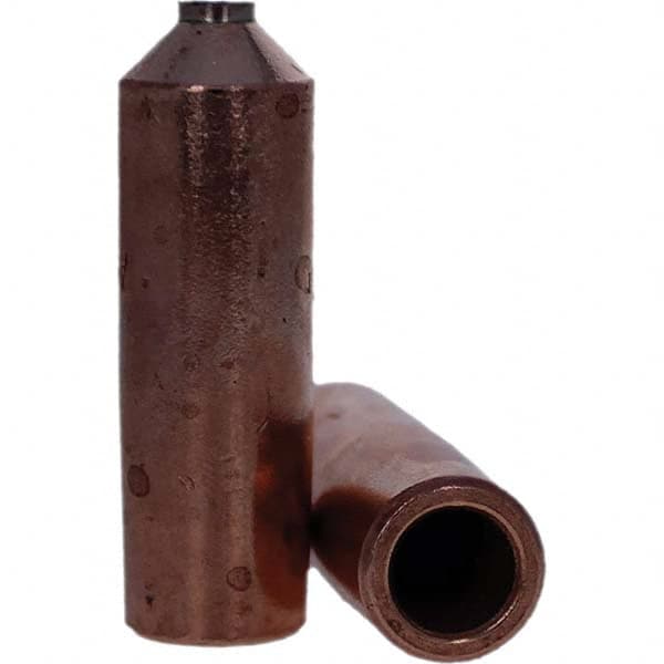 Tuffaloy - Spot Welder Tips For Use With: 5RW Electrode Holder Type: Refactory Straight Tip A Nose (Pointed) - USA Tool & Supply