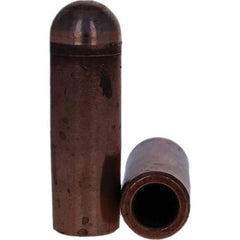 Tuffaloy - Spot Welder Tips For Use With: 5RW Electrode Holder Type: Refactory Straight Tip B Nose (Dome) - USA Tool & Supply