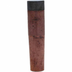 Tuffaloy - Spot Welder Tips For Use With: 4RW Electrode Holder Type: Refactory Straight Tip C Nose (Flat) - USA Tool & Supply