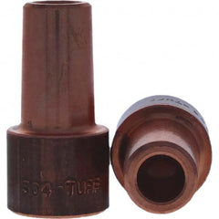 Tuffaloy - Spot Welder Tips For Use With: 5RW Electrode Holder Type: Backup Electrode Round Face - USA Tool & Supply
