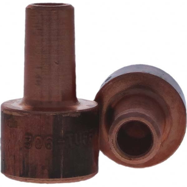 Tuffaloy - Spot Welder Tips For Use With: 4RW Electrode Holder Type: Backup Electrode Round Face - USA Tool & Supply