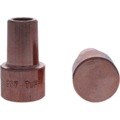 Tuffaloy - Spot Welder Tips For Use With: 5RW Electrode Holder Type: Backup Electrode Round Face - USA Tool & Supply