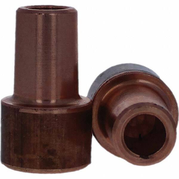 Tuffaloy - Spot Welder Tips For Use With: 5RW Electrode Holder Type: Backup Electrode Round Face - USA Tool & Supply