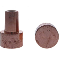 Tuffaloy - Spot Welder Tips For Use With: 5RW Electrode Holder Type: Backup Electrode Round Face - USA Tool & Supply