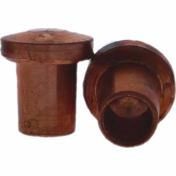 Tuffaloy - Spot Welder Tips For Use With: 5RW Cap Taper Electrode Holder Type: Paddle Tip E Nose (Truncated) - USA Tool & Supply