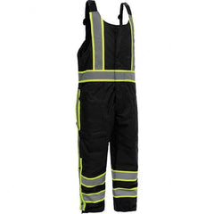 GSS Safety - Size L/XL Black Waterproof & Cold Weather Bib Overall - USA Tool & Supply