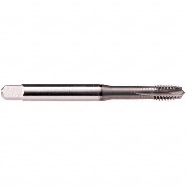 Emuge - 1/4-28 UNF 2BX 3 Flute GLT-1 Finish HSS-E Spiral Point Tap - USA Tool & Supply