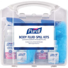 PURELL - Full First Aid Kits First Aid Kit Type: Body Fluid Clean-Up Maximum Number of People: 1 - USA Tool & Supply