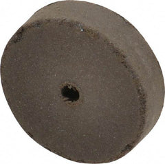 Cratex - 1" Diam x 1/8" Hole x 1/4" Thick, Surface Grinding Wheel - Medium Grade, Rubber Bond - USA Tool & Supply