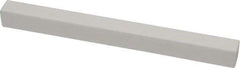 Norton - 150 Grit Aluminum Oxide Square Dressing Stick - 6 x 1/2 x 1/2, Very Fine Grade, Vitrified Bond - USA Tool & Supply