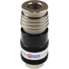 Coilhose Pneumatics - Pneumatic Hose Fittings & Couplings Type: Safety Coupler Thread Size: 0.375 - USA Tool & Supply