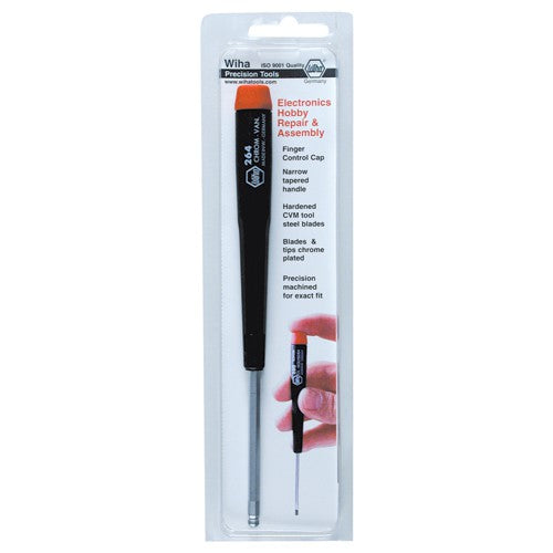 Precision Ball End Hex Screwdriver 1.5 × 50 mm Single Pack - USA Tool & Supply
