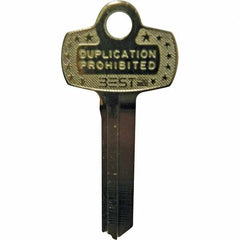 Best - Best Nickel Key Blank - USA Tool & Supply