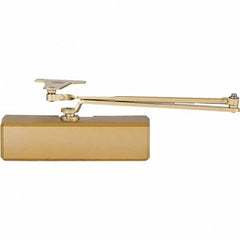 Stanley - Manual Dampers Type: Commercial Grade 1 Door Closer Closer Body Length: 10.0 (Decimal Inch) - USA Tool & Supply