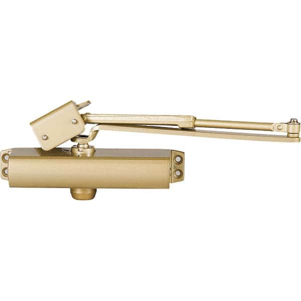 Stanley - Manual Dampers Type: Commercial Grade 1 Door Closer Closer Body Length: 10.0 (Decimal Inch) - USA Tool & Supply