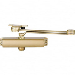 Stanley - Manual Dampers Type: Commercial Grade 1 Door Closer Closer Body Length: 10.0 (Decimal Inch) - USA Tool & Supply