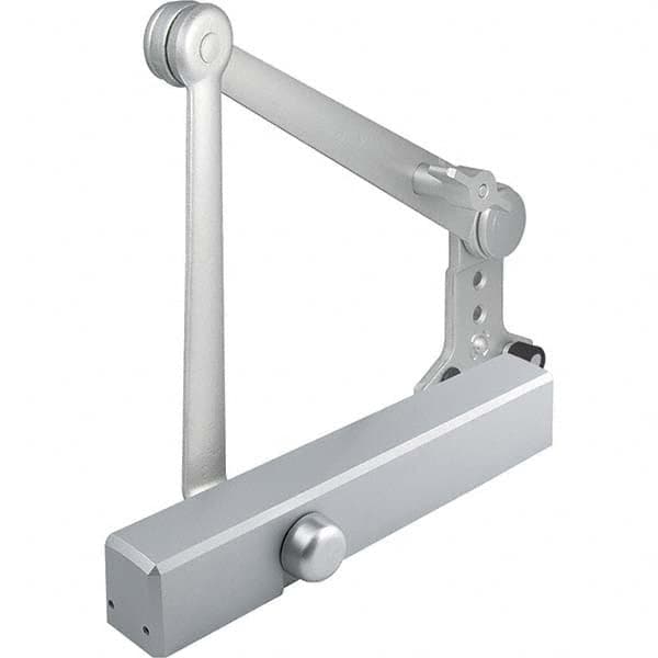 Stanley - Manual Dampers Type: Heavy-Duty Door Closer Closer Body Length: 12.0 (Decimal Inch) - USA Tool & Supply