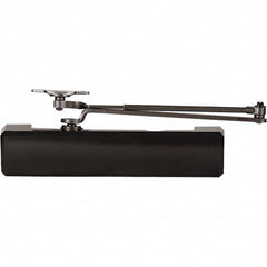 Stanley - Manual Dampers Type: Heavy-Duty Door Closer Closer Body Length: 12.0 (Decimal Inch) - USA Tool & Supply
