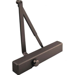 Stanley - Manual Dampers Type: Heavy-Duty Door Closer Closer Body Length: 12.0 (Decimal Inch) - USA Tool & Supply