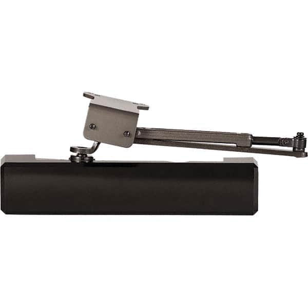 Stanley - Manual Dampers Type: Heavy-Duty Door Closer Closer Body Length: 12.0 (Decimal Inch) - USA Tool & Supply