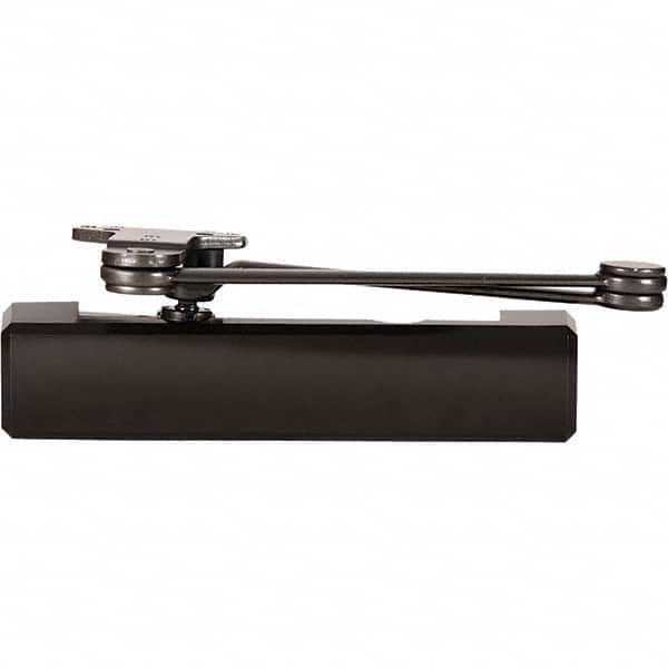 Stanley - Manual Dampers Type: Heavy-Duty Door Closer Closer Body Length: 12.0 (Decimal Inch) - USA Tool & Supply