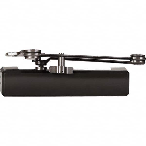 Stanley - Manual Dampers Type: Heavy-Duty Door Closer Closer Body Length: 12.0 (Decimal Inch) - USA Tool & Supply