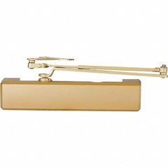 Stanley - Manual Dampers Type: Heavy-Duty Door Closer Closer Body Length: 12.0 (Decimal Inch) - USA Tool & Supply