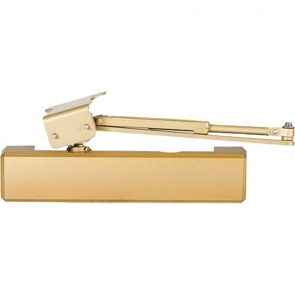 Stanley - Manual Dampers Type: Heavy-Duty Door Closer Closer Body Length: 12.0 (Decimal Inch) - USA Tool & Supply