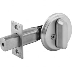 Stanley - Deadbolts Type: Thumb Turn, Inside Only Door Thickness Range: 1-3/8 - 1-3/4 - USA Tool & Supply