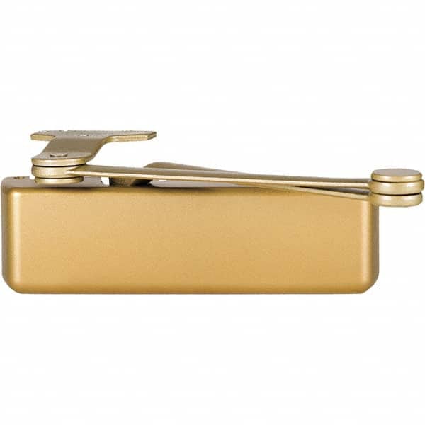 Stanley - Manual Dampers Type: Institutional Grade 1 Door Closer Closer Body Length: 12.0 (Decimal Inch) - USA Tool & Supply