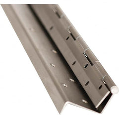 Stanley - 84" Long x 6" Wide Grade 1 304 Stainless Steel Commercial Hinge - USA Tool & Supply