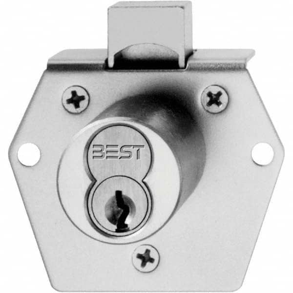 Best - Cabinet Components & Accessories Type: Cabinet Lock For Use With: All Cabinets - USA Tool & Supply