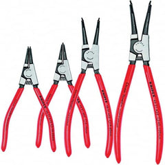 Plier Sets; Set Type: Internal Ring Pliers; Container Type: Box; Overall Length: 7-1/4 (Circlip ″Snap-Ring″ Pliers-External 45 ™ Angled) in; 8-1/4 (Circlip ″Snap-Ring″ Pliers-External 45 ™ Angled) in; 5-1/4 (Circlip ″Snap-Ring″ Pliers-External 45 ™ Angled