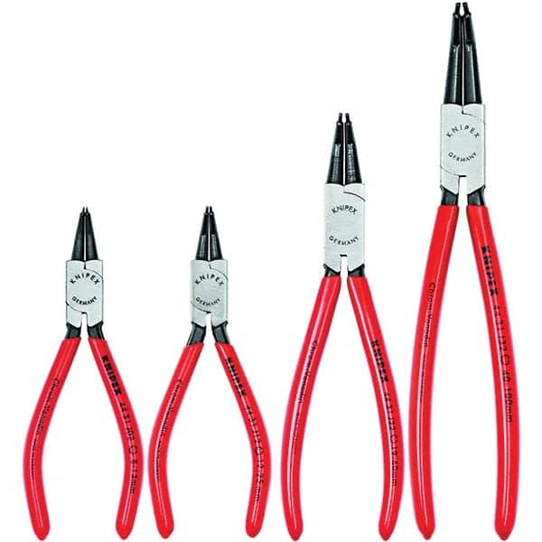 Knipex - Plier Sets Set Type: Retaining Ring Pliers Number of Pieces: 4 - USA Tool & Supply