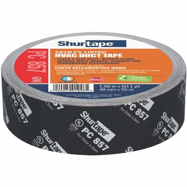 Shurtape - PC 857 UL 181B-FX Listed/Printed Cloth Duct Tape - USA Tool & Supply