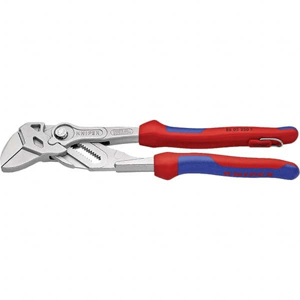 Knipex - Tongue & Groove Pliers Type: Pipe Wrench Pliers Overall Length Range: 9" - 11.9" - USA Tool & Supply