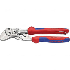 Knipex - Tongue & Groove Pliers Type: Pipe Wrench Pliers Overall Length Range: 6" - 8.9" - USA Tool & Supply