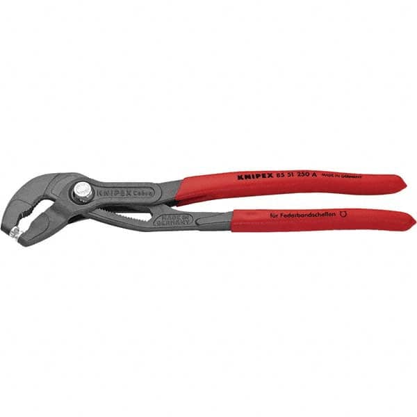 Knipex - Pliers Type: Hose Clamp Pliers Jaw Type: Rotating Tip - USA Tool & Supply