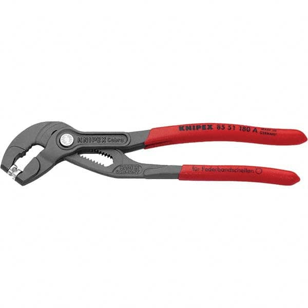 Knipex - Pliers Type: Hose Clamp Pliers Jaw Type: Rotating Tip - USA Tool & Supply