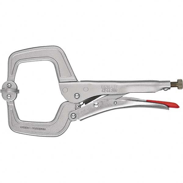 Knipex - Locking Pliers Plier Type: Welding Pliers Jaw Style: Locking Jaw - USA Tool & Supply