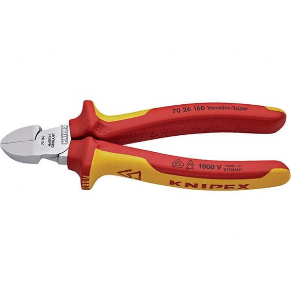 Knipex - Cutting Pliers Type: Diagonal Cutter Insulated: Insulated - USA Tool & Supply