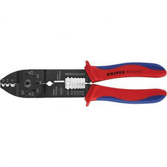 Knipex - Crimpers Type: Crimping Pliers Capacity: M2.6; M3; M3.5; M4; M5 - USA Tool & Supply