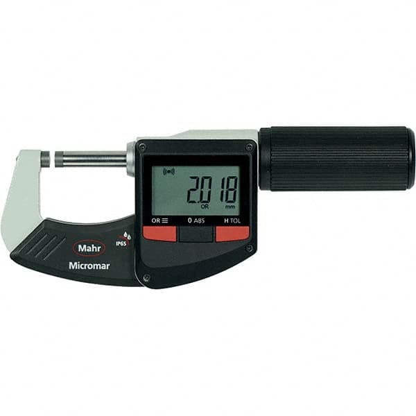 Mahr - Electronic Outside Micrometers Type: Standard Minimum Measurement (Decimal Inch): 0.0000 - USA Tool & Supply