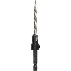 Milwaukee Tool - Adjustable-Depth Drill Countersinks Cutter Head Diameter (Wire): #10 Cutter Head Diameter (Inch): 1/4 - USA Tool & Supply