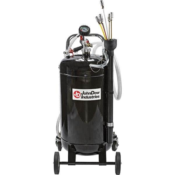 JohnDow - Oil Drain Containers Type: Pressurized Evacuation Drain w/Casters Container Size: 20 Gal. - USA Tool & Supply