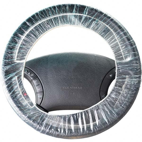 JohnDow - Vehicle Interior Covers Type: Steering Wheel Cover Color: Clear - USA Tool & Supply