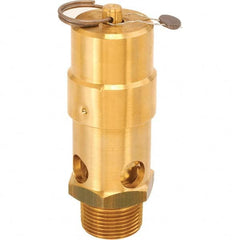 Control Devices - 1" Inlet, ASME Safety Valve - USA Tool & Supply