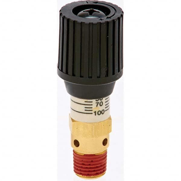 Control Devices - 1/4" Inlet, ASME Safety Valve - USA Tool & Supply
